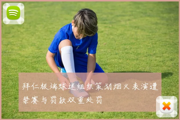 拜仁极端球迷组织策划烟火表演遭禁赛与罚款双重处罚